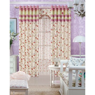 European Style Beautiful Hot Sell Window Curtains For Living Room