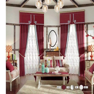 Classic Style Dubai Window Curtain for Living Room