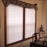 Quick Fix Temporary Pleated Paper Shades