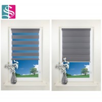 MEIJIA Hot Selling Horizontal Zebra Blinds Simple Curtain Design