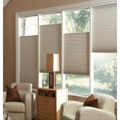 Good Quality Colored Top And Down Bottom Up Honeycomb Blinds And Curtains