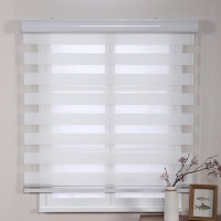 HaoYan Home Supplier Window Blackout zebra blind with shades Curtain remote control blinds